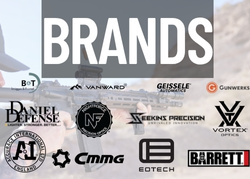 Selling the best brands in the business, including Accuracy International, Barrett, Daniel Defense, EOtech, Gunwerks, Seekins Precision and Vortex!